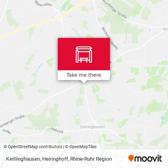 Keitlinghausen, Heiringhoff map