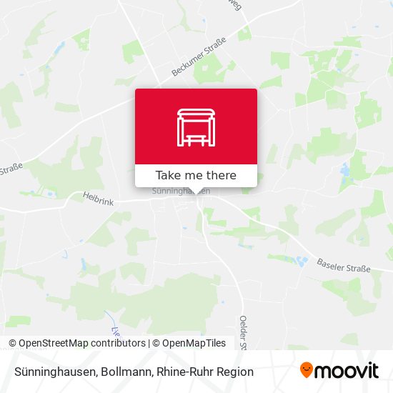 Sünninghausen, Bollmann map