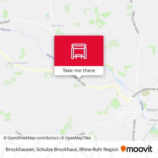 Brockhausen, Schulze Brockhaus map