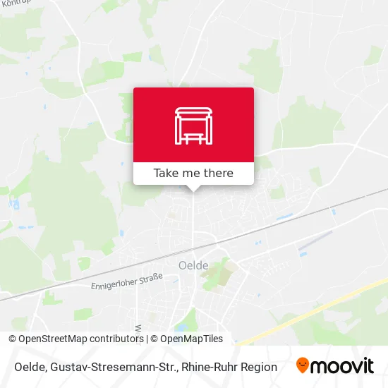 Карта Oelde, Gustav-Stresemann-Str.