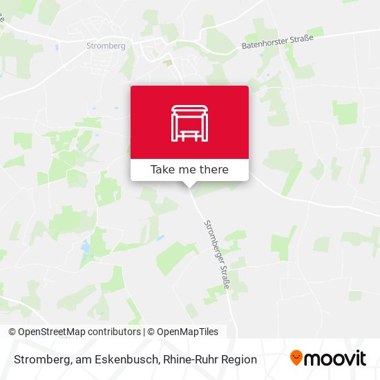 Stromberg, am Eskenbusch map