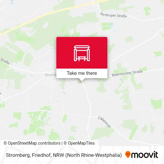 Stromberg, Friedhof map