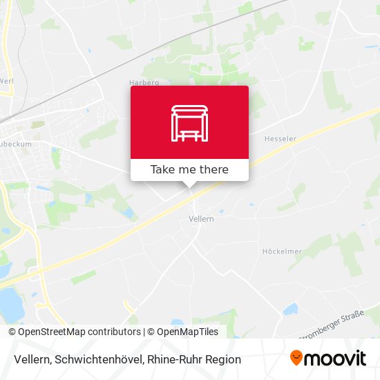 Vellern, Schwichtenhövel map