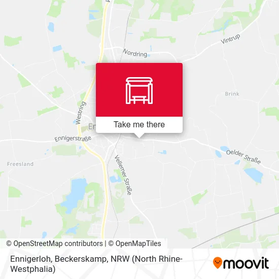 Ennigerloh, Beckerskamp map