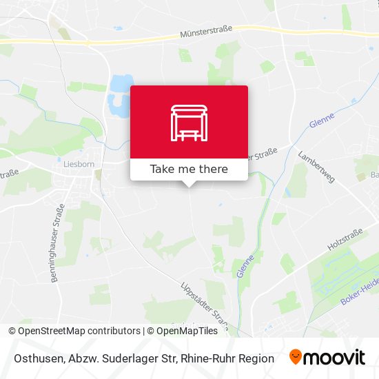 Osthusen, Abzw. Suderlager Str map