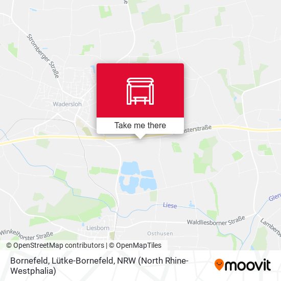 Bornefeld, Lütke-Bornefeld map