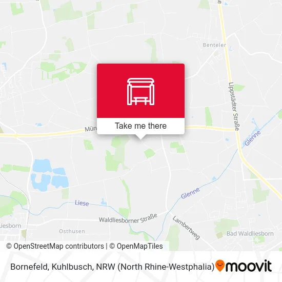 Bornefeld, Kuhlbusch map