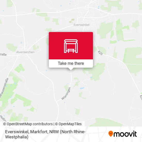 Карта Everswinkel, Markfort