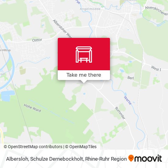 Albersloh, Schulze Dernebockholt map