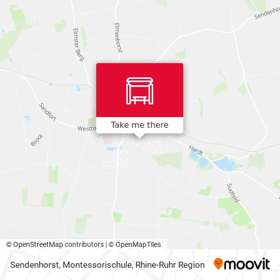 Карта Sendenhorst, Montessorischule