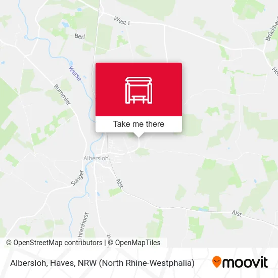 Albersloh, Haves map