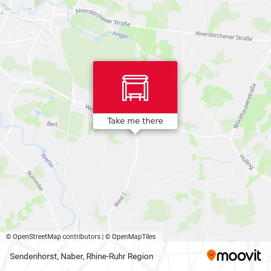 Карта Sendenhorst, Naber