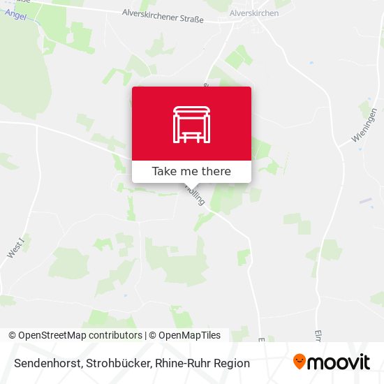 Sendenhorst, Strohbücker map