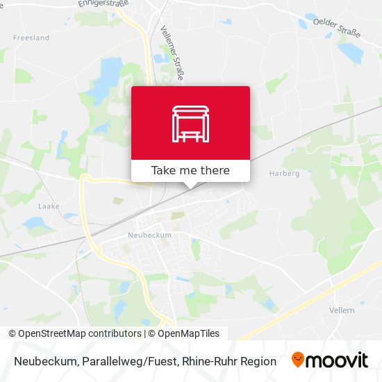 Neubeckum, Parallelweg/Fuest map