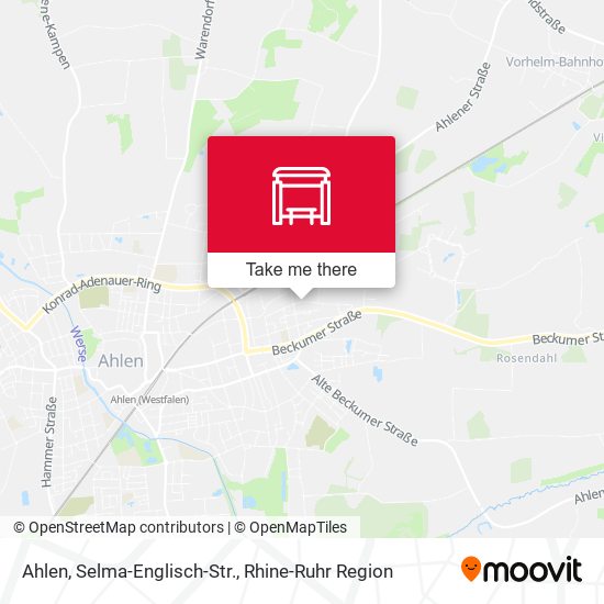 Карта Ahlen, Selma-Englisch-Str.