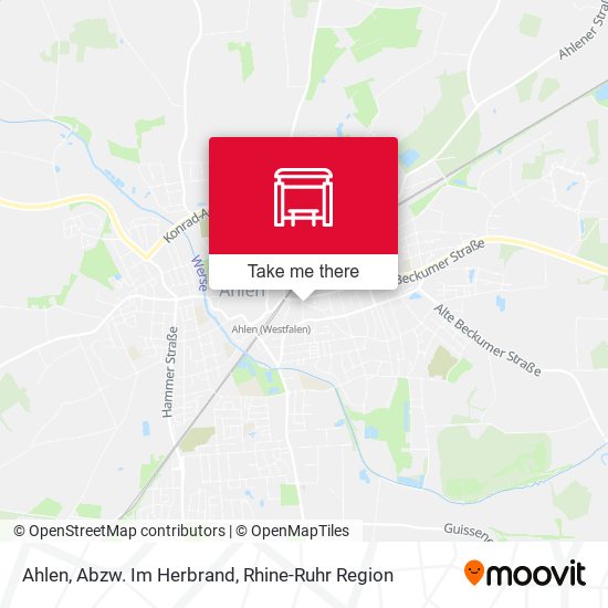 Ahlen, Abzw. Im Herbrand map