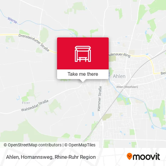 Карта Ahlen, Homannsweg