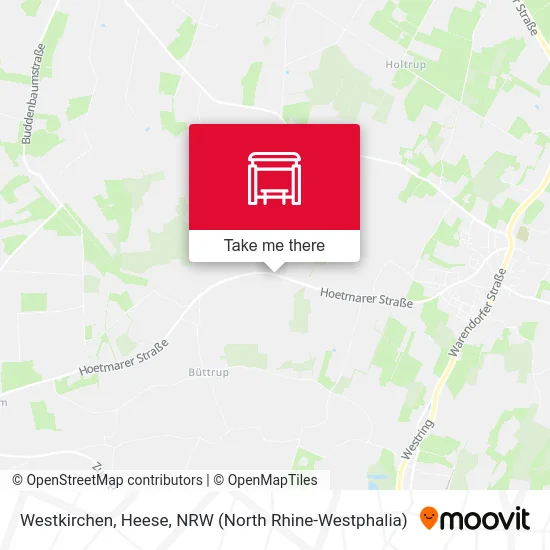 Westkirchen, Heese map