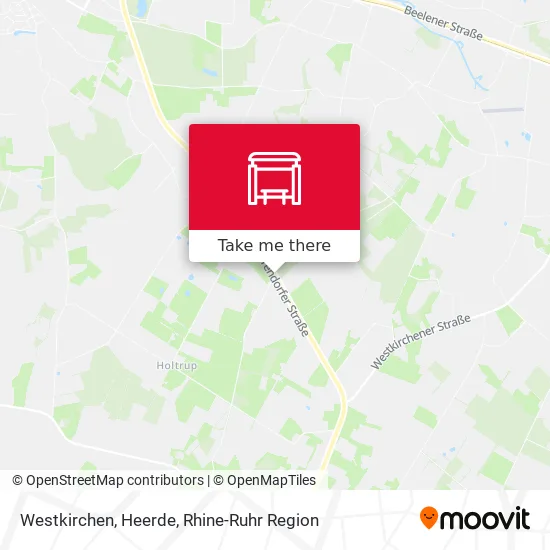 Карта Westkirchen, Heerde