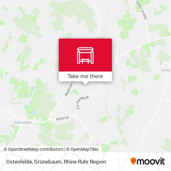 Карта Ostenfelde, Grünebaum