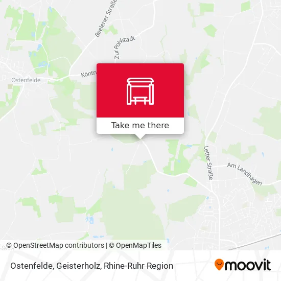Карта Ostenfelde, Geisterholz
