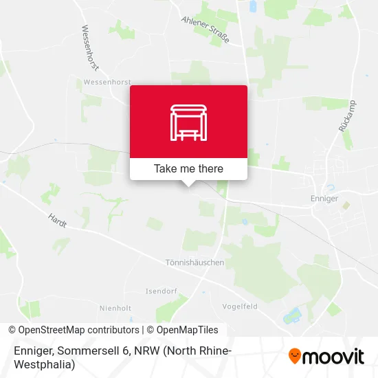 Enniger, Sommersell 6 map