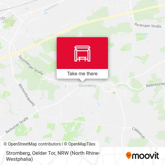 Stromberg, Oelder Tor map