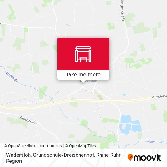 Wadersloh, Grundschule / Dreischenhof map