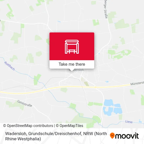 Wadersloh, Grundschule / Dreischenhof map