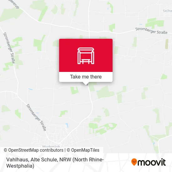 Vahlhaus, Alte Schule map