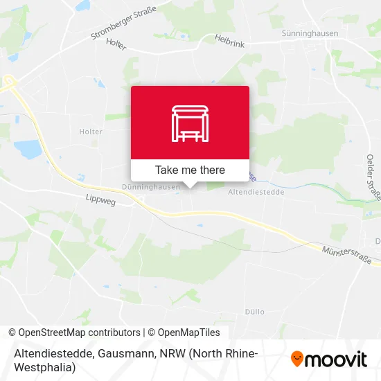 Altendiestedde, Gausmann map