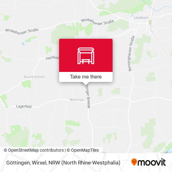 Göttingen, Wirxel map