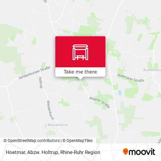 Hoetmar, Abzw. Holtrup map