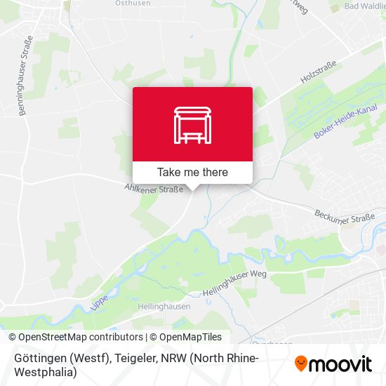 Göttingen (Westf), Teigeler map