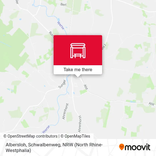 Albersloh, Schwalbenweg map