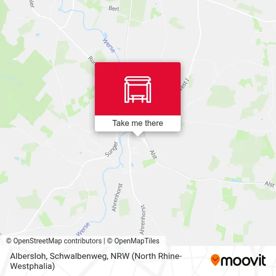 Albersloh, Schwalbenweg map