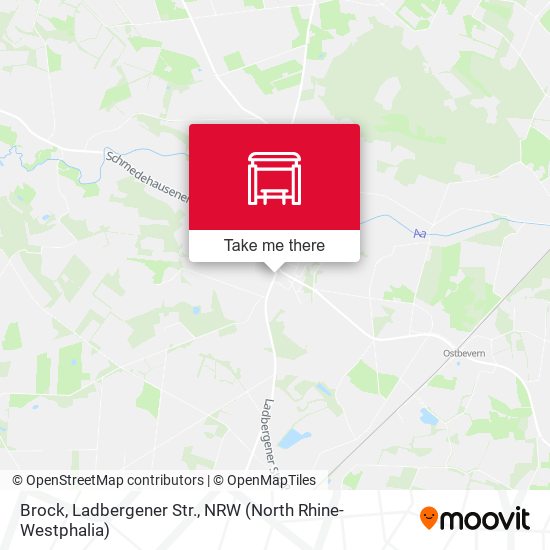 Brock, Ladbergener Str. map