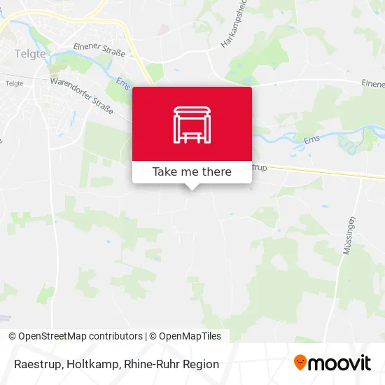 Карта Raestrup, Holtkamp