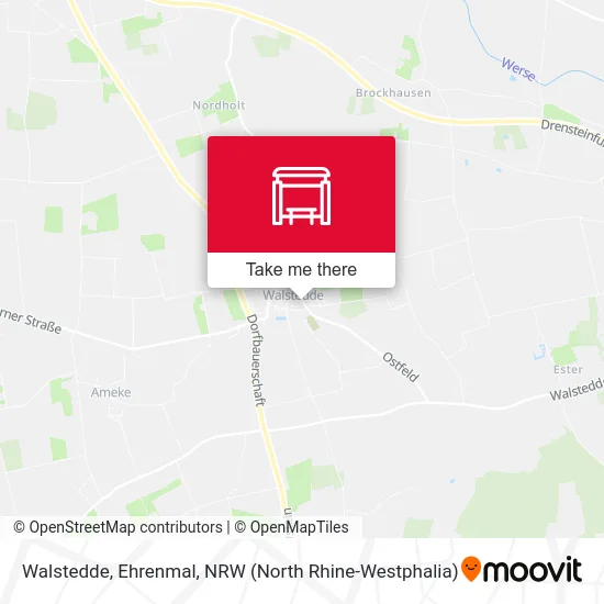 Карта Walstedde, Ehrenmal