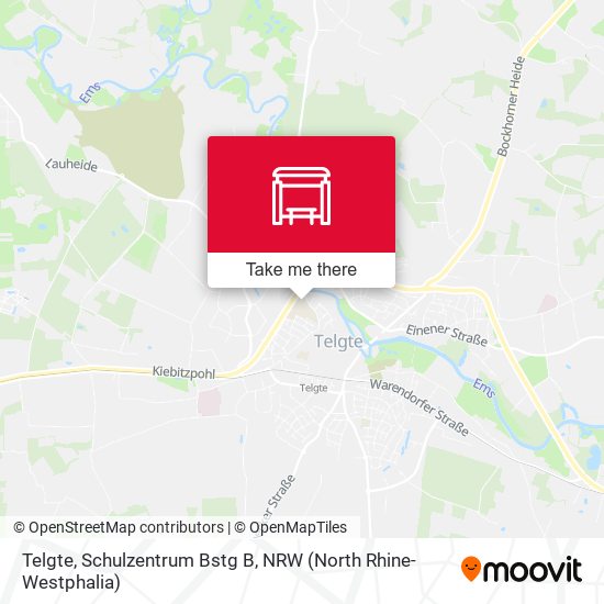 Telgte, Schulzentrum Bstg B map