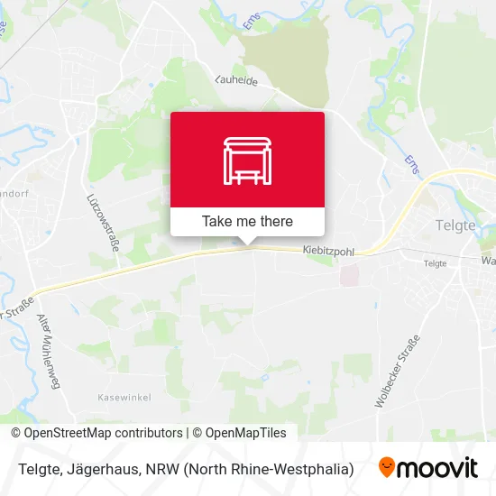 Telgte, Jägerhaus map