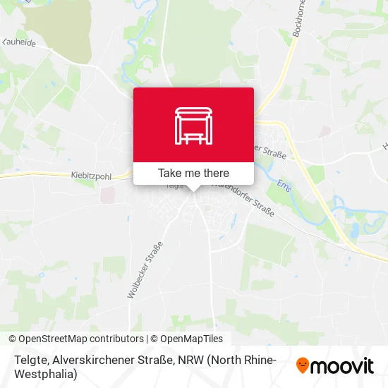 Карта Telgte, Alverskirchener Straße