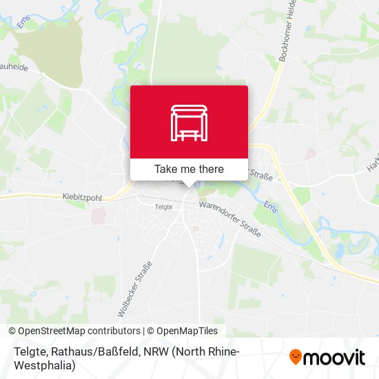 Telgte, Rathaus/Baßfeld map