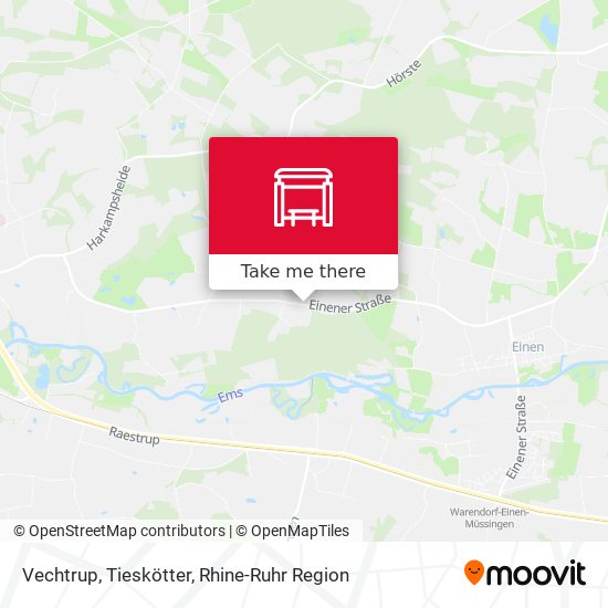 Vechtrup, Tieskötter map