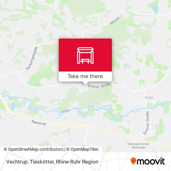 Vechtrup, Tieskötter map