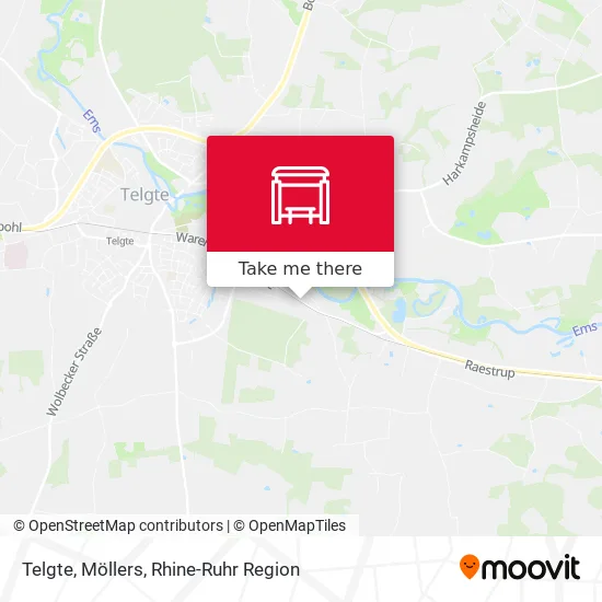 Карта Telgte, Möllers