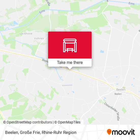 Beelen, Große Frie map