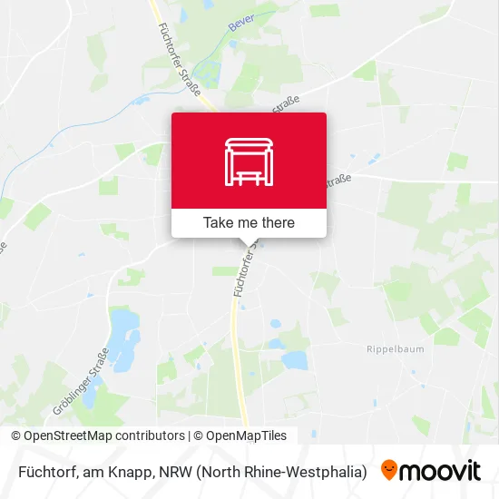 Карта Füchtorf, am Knapp