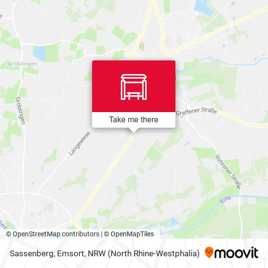 Карта Sassenberg, Emsort