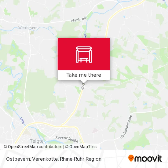 Карта Ostbevern, Verenkotte